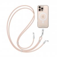 OntheGo Lanyardkabel USB-C 1,5 m Desert Rose