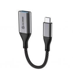Ultra USB-C till USB-A Adapter 15 cm Space Gray