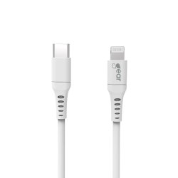 USB-C/Lightning Kabel 1 meter Hvit