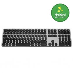 Trådløst Tastatur för upp till 3 enheter Nordisk Layout Space Gray