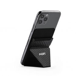X Adhesive Phone Stand Carbon Black