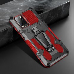 Xiaomi Poco M3 Cover med Stativ Rød