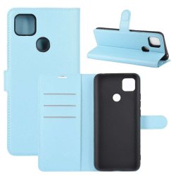 Xiaomi Redmi 9C Etui Litchi Blå