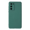 Huawei P40 Cover Silikonee Mørkegrøn