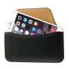 Bältesväska för iPhone 6 Plus / Smartphones 17 x 9 cm / Svart