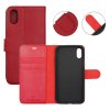 iPhone X/iPhone Xs Etui Aftageligt Cover Rød
