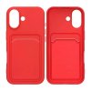iPhone 17 Cover Kortholder Rød