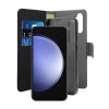 Samsung Galaxy S23 FE Fodral Wallet Detachable 2 in 1 Svart