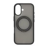 iPhone 17 Cover Roterbart Stativ Sort