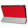iPad 9.7 Foldelig Smart Etui Stativ Rød