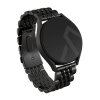 Samsung Galaxy Watch 22mm Armbånd Metal Sort