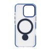 iPhone 16 Pro Cover Ring Stand MagSafe Blå