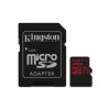 32GB Hukommelseskort microSDHC med SD-Adapter
