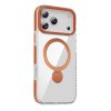iPhone 17 Pro Max Cover Ring Stand MagSafe Transparent