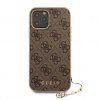 iPhone 12/iPhone 12 Pro Cover 4G Charms Brun