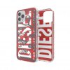 iPhone 12/iPhone 12 Pro Cover Graphic Snap Case AOP Red/Grey