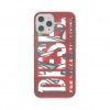 iPhone 12 Pro Max Cover Snap Case Clear AOP Red/Grey