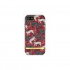 iPhone 6/6S/7/8/SE Cover Samba Red Leopard