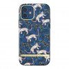 iPhone 12/iPhone 12 Pro Cover Blue Leopard