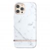 iPhone 12 Pro Max Cover White Marble