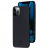 iPhone 12 Pro Max Cover Active Strap Sort/Grå Twill