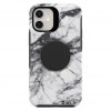 iPhone 12 Mini Cover Otter+Pop Symmetry Series White Marble