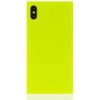 iPhone Xs Max Cover Square Case Neon Gul