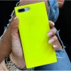 iPhone Xs Max Cover Square Case Neon Gul