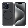 iPhone 15 Pro Cover TPU MagSafe Glat Sort