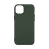 iPhone 15 Plus Cover Silicone Touch MagSeries Olive Green