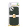 iPhone 15 Plus Cover Silicone Touch MagSeries Olive Green