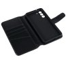 Samsung Galaxy S21 FE Etui Essential Leather Raven Black