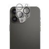iPhone 13 Pro Max Kameralinsebeskytter Hærdet Glas Svart/Klar