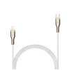 Kabel METAL Series USB-C/Lightning 2m Hvid