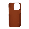 iPhone 14 Pro Cover Leather CardCover Cognac