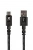 Original USB-A to USB-C Cable 3 m Sort