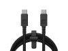 USB-C til USB-C Kabel Next Gen PD Ultra 240W 1.5m Sort