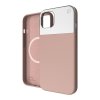 iPhone 13 Cover Split Silicone MagSafe Pink Clay