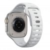 Apple Watch 42/44/45mm/Apple Watch Ultra Armbånd Sport Band Hvid
