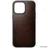 iPhone 14 Pro Max Cover Modern Leather Case Horween Rustic Brown