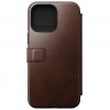 iPhone 14 Pro Max Etui Modern Leather Folio Horween Rustic Brown