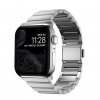 Apple Watch 42/44/45mm/Apple Watch Ultra Armbånd Steel Band V2 Silver
