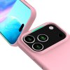 iPhone 17 Pro Max Cover Silikone MagSafe Lyserød
