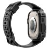 Apple Watch Ultra Cover Armbånd Rugged Armor Pro Sort