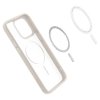 iPhone 15 Pro Max Cover Ultra Hybrid MagFit Frost Natural Titanium