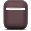AirPods 1/2 Cover Thin Case Sangria Red