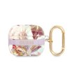 AirPods 3 Cover Flower Print & Gold Hook Lilla