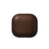 AirPods 4 Cover Modern Leather Case Brun