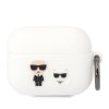 AirPods Pro Cover 3D Logo Hvid
