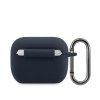 AirPods Pro Cover Liquid Silicone Glossy Logo Navy